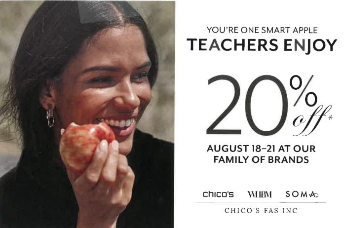 Teachers Enjoy 20% off icon