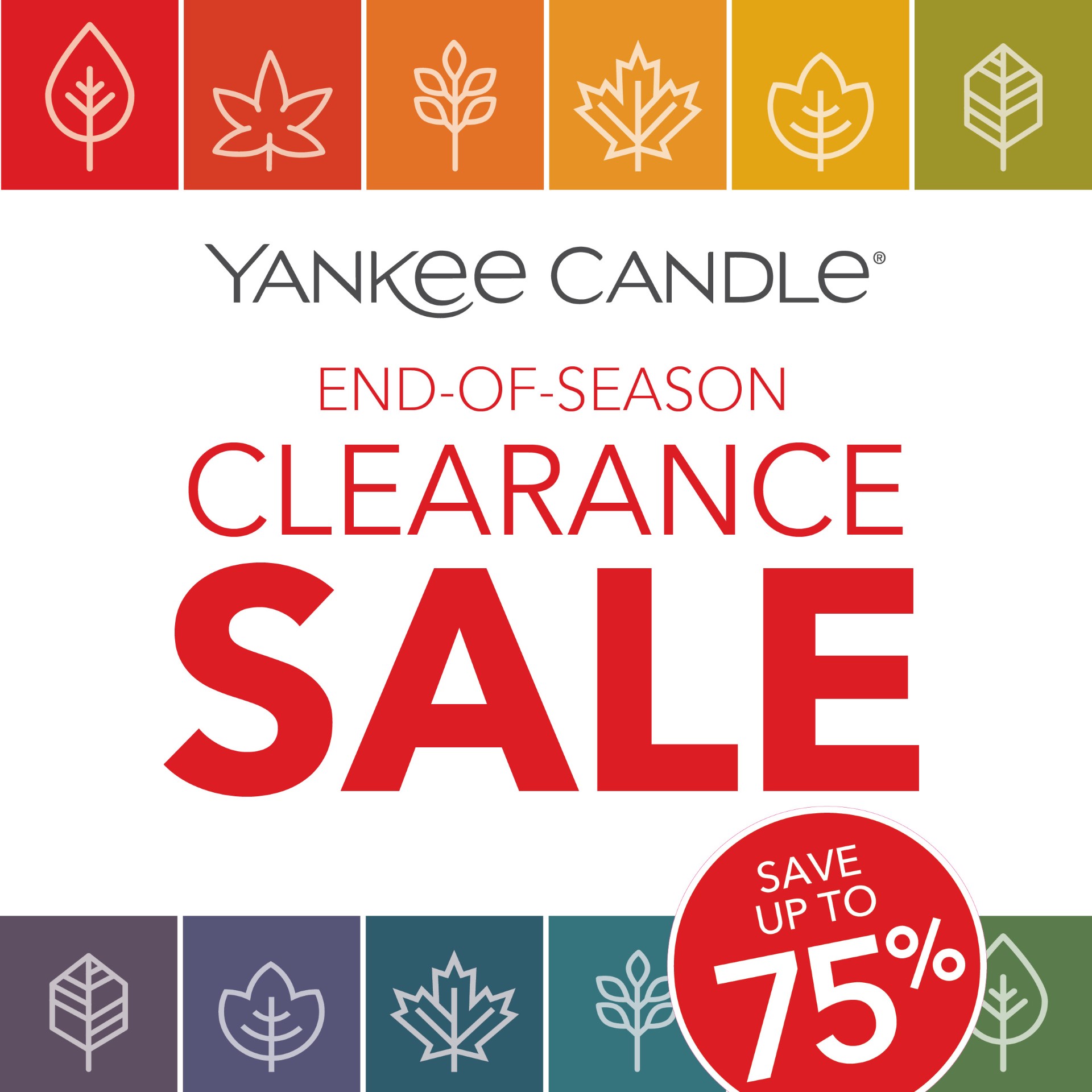 Yankee Candle- Fall Clearance Sale- going on now! icon