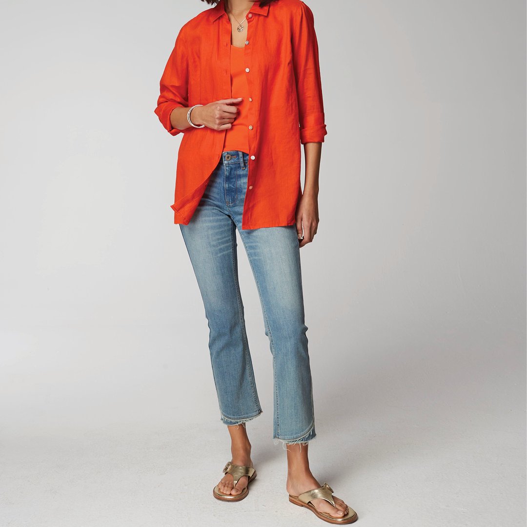 J. JILL J. Jill jeans and shirt outfit