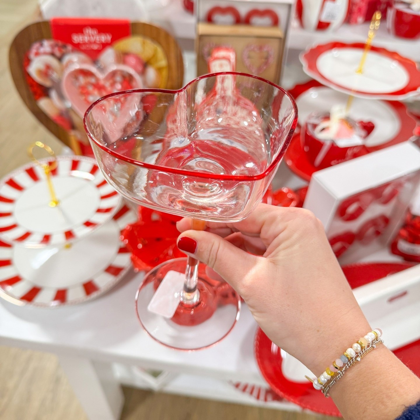 HomeGoods heart-themed home decor